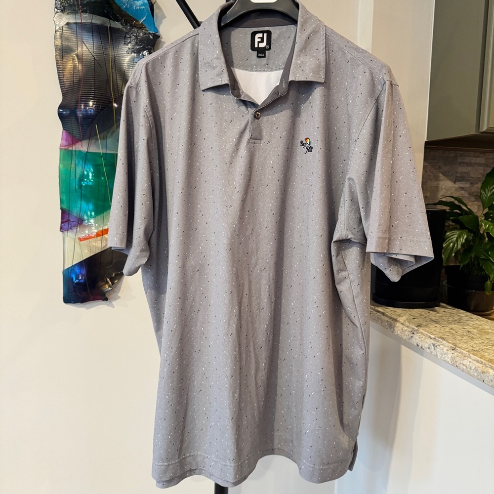 FootJoy Gray Men's Polo Shirt